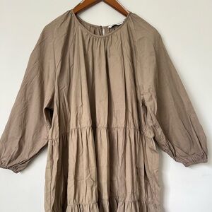 Midi Tan Dress